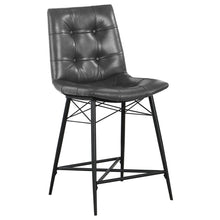 Load image into Gallery viewer, Counter Height Stools & Padded Seat (Set of 2)