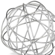 Load image into Gallery viewer, Large Wire Sphere - Silver