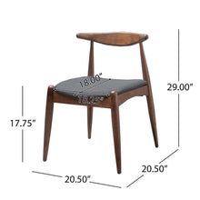 Load image into Gallery viewer, Dining Chairs With Ergonomic Backrest & Comfort Cushions (Set of 2)