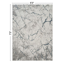 Load image into Gallery viewer, Geometrix - Contemporary Area Rug With Geometric 3D Effect