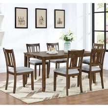 Load image into Gallery viewer, Kitchen Dining Set, Rectangular Dining Table With Upholstered Chairs