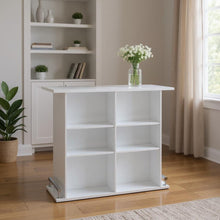 Load image into Gallery viewer, Rectangular Manufactured Wood Bar Table - White