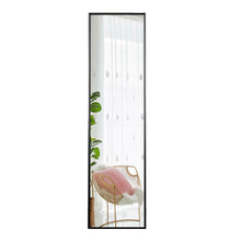 Load image into Gallery viewer, 59" Metal Framed Freestanding Standing Mirror - Black