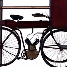 Load image into Gallery viewer, 17" X 58.5" X 67.5" Tricycle Delivery Bar - Maroon