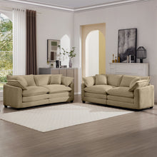 Load image into Gallery viewer, Elegant Oversized Sectional Sofa Set With Deep Seats And Flexible Layout