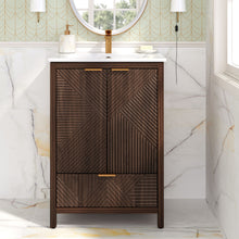 Load image into Gallery viewer, Modern Bathroom Vanity With Sink Combo