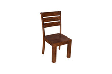 Load image into Gallery viewer, Solid Wood Ladder Back Dining Chairs (Set of 2) - Brown