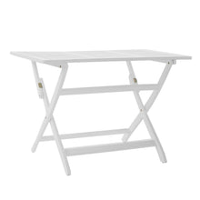 Load image into Gallery viewer, Blissique - Outdoor Foldable Wood Dining Table With Slat Design