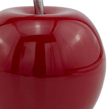 Load image into Gallery viewer, Decorative Apple - Red / Silver