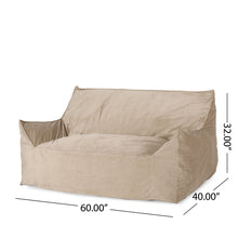 Load image into Gallery viewer, Fila - een Oversized Seater Bean Bag Chair With Armrests
