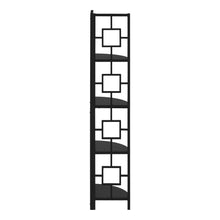 Load image into Gallery viewer, Corner Bookcase - Black