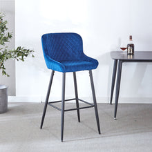 Load image into Gallery viewer, Ergonomic Counter Height Bar Stool (Set of 2)