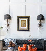 Load image into Gallery viewer, Lucian - Framed Antiqued Sculpture Print