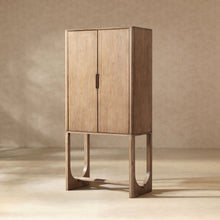 Load image into Gallery viewer, Nolan - Bar Cabinet With Wine Storage - Brown