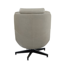 Load image into Gallery viewer, Piran - Top Grain Leather Accent Chair With Swivel - Twilight