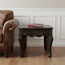 Load image into Gallery viewer, Wood Square End Table - Espresso