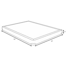 Load image into Gallery viewer, Maynard - Twin Low Profile Box Spring Foundation With Memory Foam Support And Breathable Design - Gray