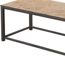 Load image into Gallery viewer, Metal Coffee Table - Brown