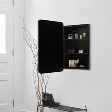 Load image into Gallery viewer, 16" Metal Framed Mirror Set - Black