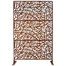 Load image into Gallery viewer, Outdoor & Indoor Freestanding Decorative Privacy Screen