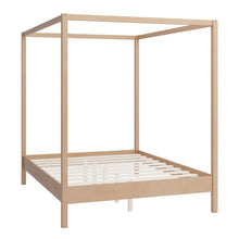 Load image into Gallery viewer, Canopy Bed Frame 4 Poster Platform Bed With Slats Support, No Box Spring Needed