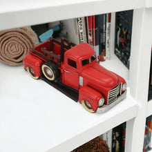 Load image into Gallery viewer, Hand Painted 1950's Truck Model Car - Red / Black