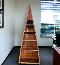 Load image into Gallery viewer, Four Tier Boat Bookcase - Natural