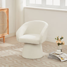 Load image into Gallery viewer, Modern Swivel Accent Chair With Ergonomic Barrel Design