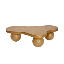 Load image into Gallery viewer, Cloud Shaped Coffee Table With 3 Ball Legs For Living Room