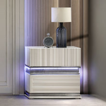Load image into Gallery viewer, Leonor - 2 Drawer Nightstand - Gray