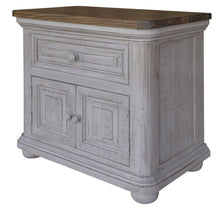 Load image into Gallery viewer, 28" x 16.3" x 26.5" One Drawer Nightstand - Gray