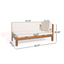 Load image into Gallery viewer, Brava - X Back Corner Bench