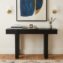 Load image into Gallery viewer, Console Table With Drawer - Black
