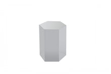 Load image into Gallery viewer, Manufactured Wood Hexagon End Table - Light Gray