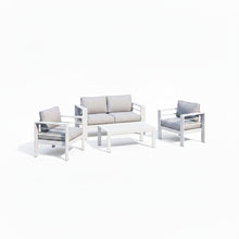 Load image into Gallery viewer, Outdoor Patio Set With All-Weather Thick Cushions