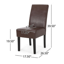 Load image into Gallery viewer, Contemporary Dining Chair With Rubberwood Legs (Set of 2)