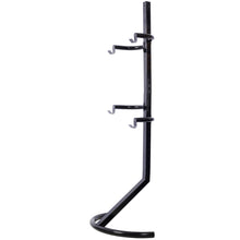 Load image into Gallery viewer, Indoor Bike Rack Stand For 1 - 2 Bicycles With Adjustable Arms - Black