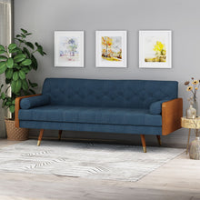 Load image into Gallery viewer, Aidan - Mid Century Modern Tufted Fabric Sofa