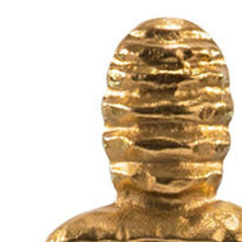Load image into Gallery viewer, Marble Mummy Tabletop Sculpture - Gold / White