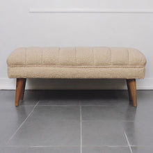 Load image into Gallery viewer, Puffer Bench - Beige