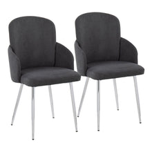 Load image into Gallery viewer, Dahlia - Contemporary, Dining Chair (Set of 2)