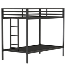 Load image into Gallery viewer, Adam - Twin Over Twin Bunk Bed - Black