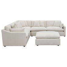 Load image into Gallery viewer, Greeley - 6 Piece Upholstered Modular Sectional Sofa - Ivory