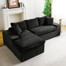 Load image into Gallery viewer, Modular Sofa, Convertible Twin Seat With Chaise Lounge