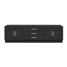 Load image into Gallery viewer, Modern Minimalist TV Stand, Entertainment Center Media Console Cabinet With Adjustable Shelves For Living Room