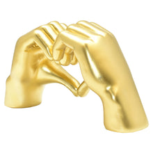 Load image into Gallery viewer, Heart Hands Tabletop Sculpture - Gold