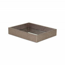 Load image into Gallery viewer, 10" Rectangular Wood Handmade Tray - Gray