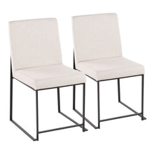 Load image into Gallery viewer, Fuji - Contemporary Modern Elegance With High Back Dining Chair (Set of 2)