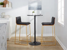 Load image into Gallery viewer, Mason Mara - Contemporary Versatile Desig Fixed Height Barstool (Set of 2)