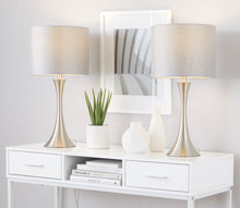 Load image into Gallery viewer, Lenuxe - Contemporary Semi Gloss Table Lamp (Set of 2)